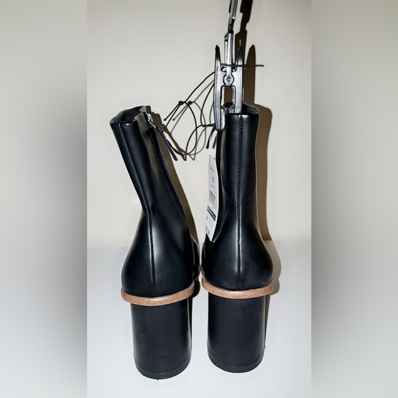 💥SALE💥 Time and Tru Trendy Square-Toe Dress Booties Size: 10 NWT 3” Block Heel - Picture 5 of 9